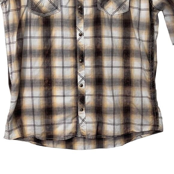 BKE WESTERN BUTTON / PEARL SNAP UP xl - Picture 13 of 14